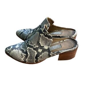 Steven New York Deandra Snakeskin Mules Women’s 8.5 — Western Coastal Cowgirl